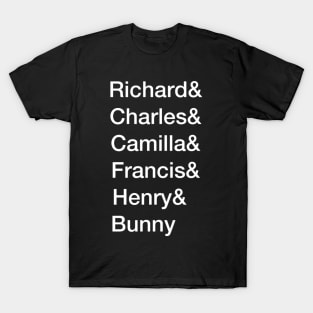 The Secret History character names T-Shirt